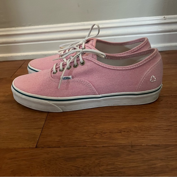 Vans Authentic Pink Canvas Sneakers - Size 11 (Men's) - Picture 3 of 8